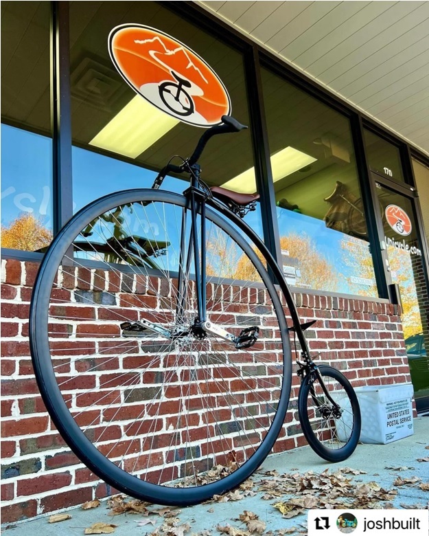Penny farthing wheel size outlet